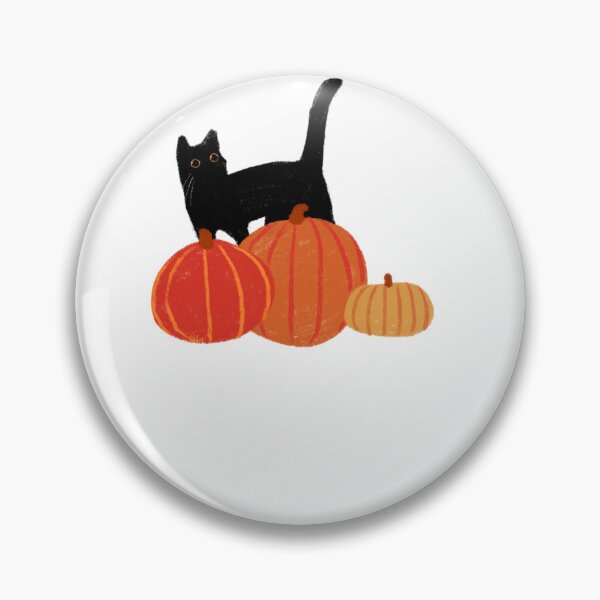 Item preview, pumpkin cat designed and sold by katerwauls.
