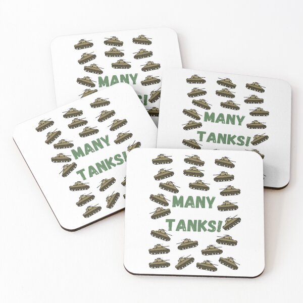 Item preview, ¡Muchos tanques! designed and sold by Lindleywood.