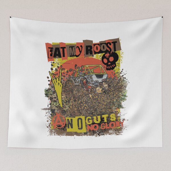 Item preview, Eat My Roost 4x4 Offroad RC Truck Burn Out Graphic. designed and sold by DrawnToColour.