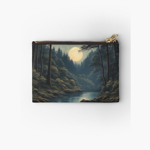 Item preview, Lunar Serenity: Victoria Forest Water - High-Quality Minimalistic Bookmark by RedArtG09 designed and sold by RedArtG09.