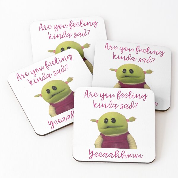 Item preview, Are you feeling kinda sad? Nanalan Mona Wonderful girl designed and sold by otyliadesign.