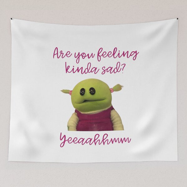 Item preview, Are you feeling kinda sad? Nanalan Mona Wonderful girl designed and sold by otyliadesign.