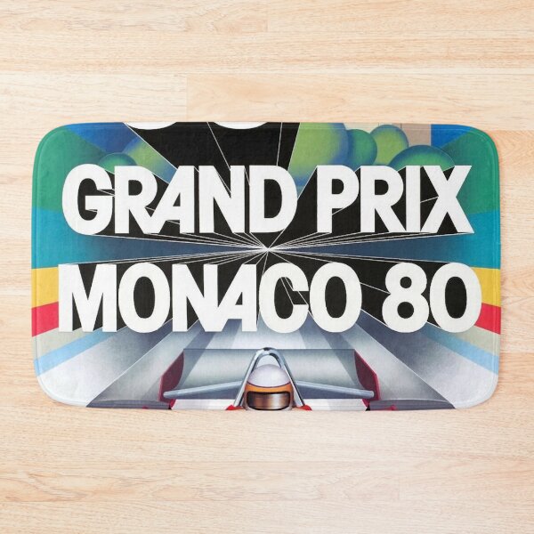 Item preview, 1980 Monaco Grand Prix - Vintage Formula 1 Racing Poster designed and sold by Road To Track.