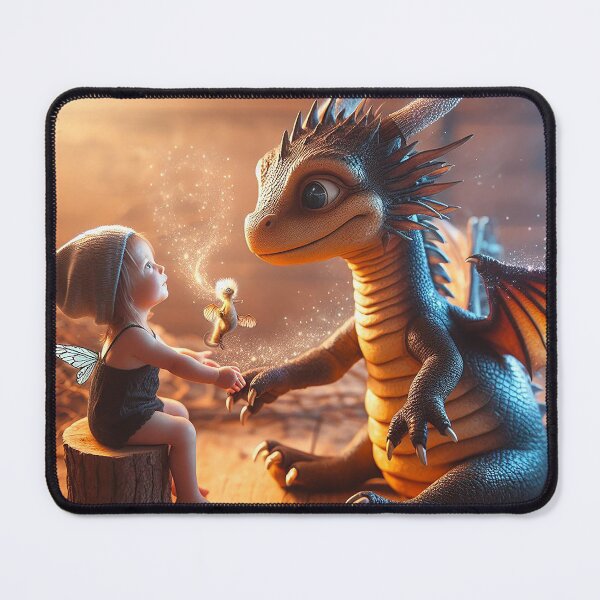 Item preview, Adventures of a Baby Dragon and a Baby Human designed and sold by autrouvetout.