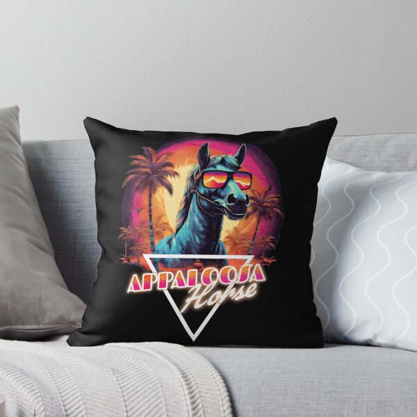 Item preview, Retro Wave Appaloosa Horse Vibes designed and sold by RedDesignSyc.