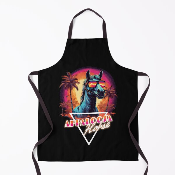 Item preview, Retro Wave Appaloosa Horse Vibes designed and sold by RedDesignSyc.
