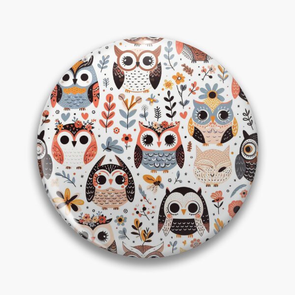 Item preview, Pattern n.7 Cute Little owls designed and sold by reimaige.