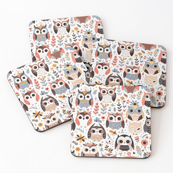 Item preview, Pattern n.7 Cute Little owls designed and sold by reimaige.
