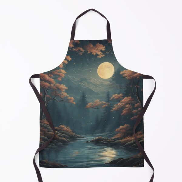 Item preview, Nature's Elegance: Moonlit Waters in Victoria Forest - High-Quality Minimalistic Bookmark designed and sold by RedArtG09.