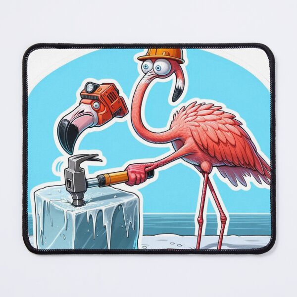 Item preview, Flamingo Construction Fiasco designed and sold by bandjdesigns.