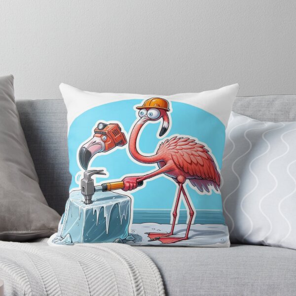 Item preview, Flamingo Construction Fiasco designed and sold by bandjdesigns.