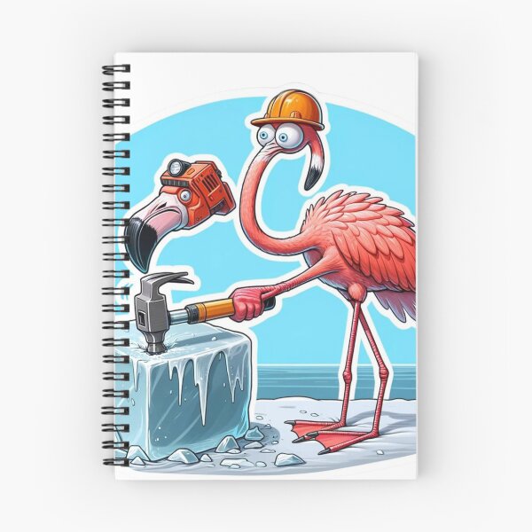 Item preview, Flamingo Construction Fiasco designed and sold by bandjdesigns.