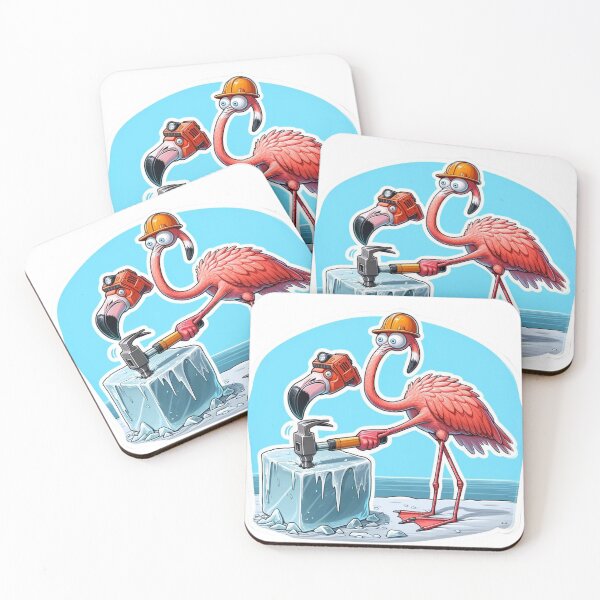 Item preview, Flamingo Construction Fiasco designed and sold by bandjdesigns.