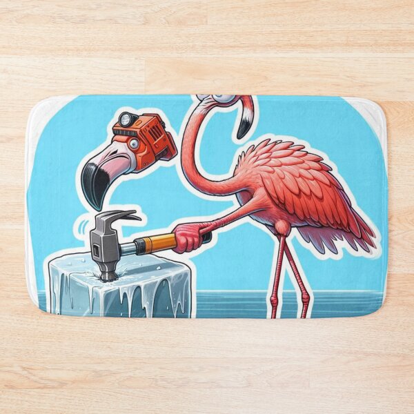 Item preview, Flamingo Construction Fiasco designed and sold by bandjdesigns.