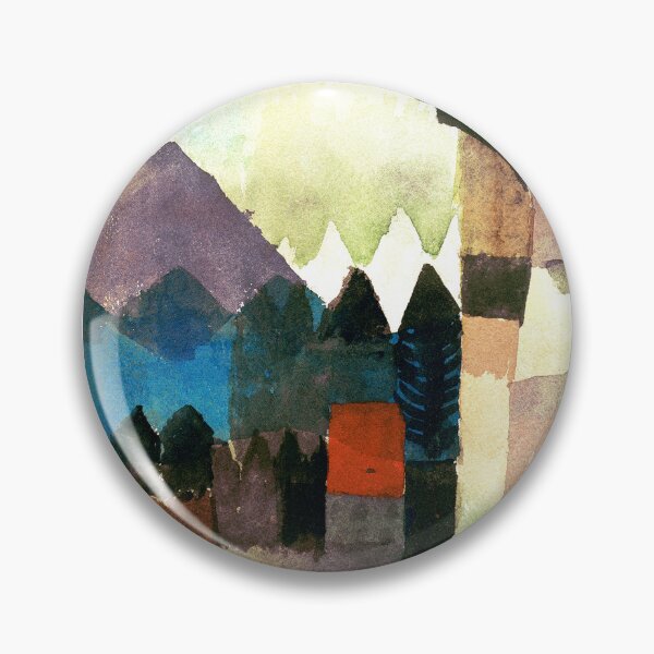 Item preview, HD. 'Föhn' Wind in Marc's Garden, by Paul Klee designed and sold by MINDTHECHERRY.