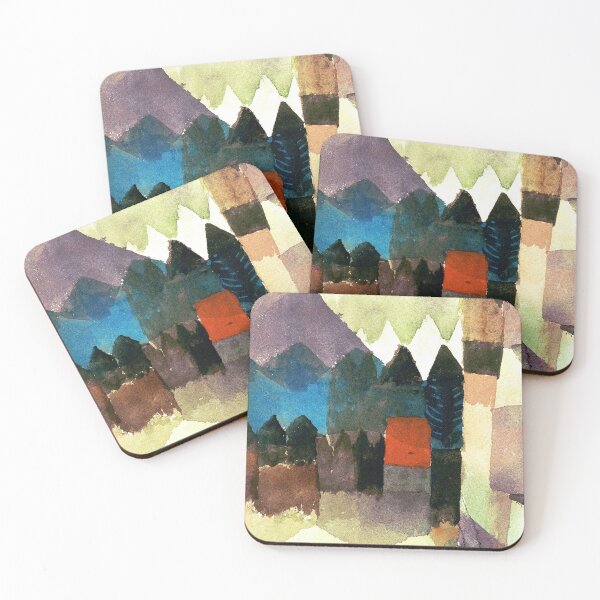 Item preview, HD. 'Föhn' Wind in Marc's Garden, by Paul Klee designed and sold by MINDTHECHERRY.