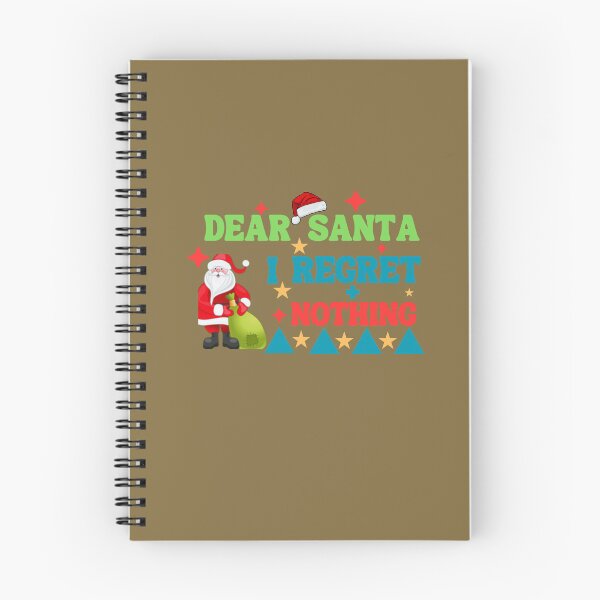 Item preview, Dear Santa I Regret Nothing Christmas Pjs Family Matching designed and sold by CLAROCHOP.