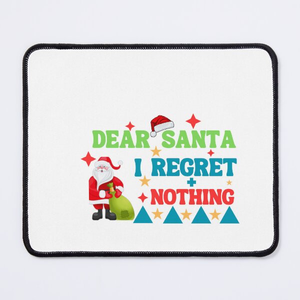 Item preview, Dear Santa I Regret Nothing Christmas Pjs Family Matching designed and sold by CLAROCHOP.