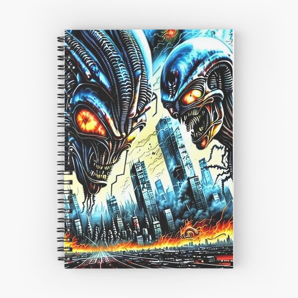 Item preview, Extraterrestres destruyendo la civilización designed and sold by Kenndall.
