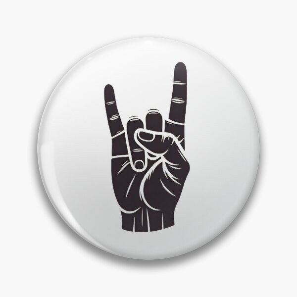 Item preview, Hand Rock Gesture designed and sold by Day Dreamer.