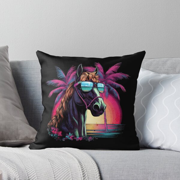 Item preview, Retro Wave Appaloosa Horse Good Vibes designed and sold by RedDesignSyc.