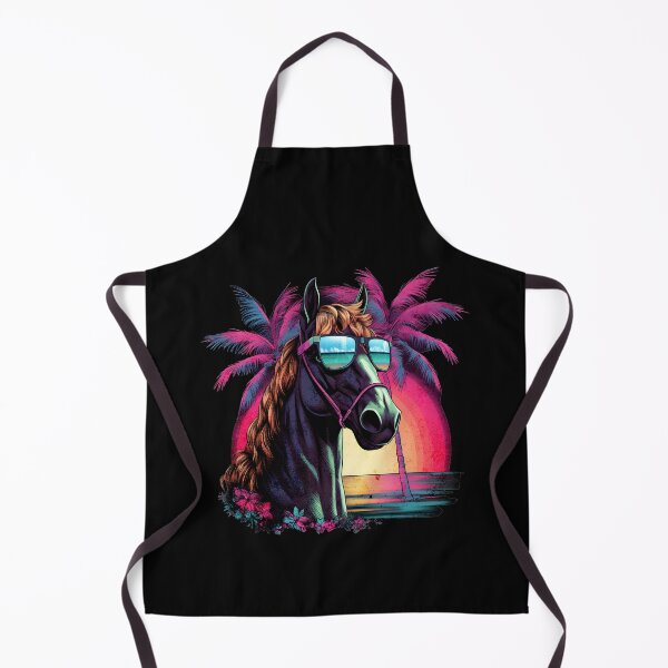 Item preview, Retro Wave Appaloosa Horse Good Vibes designed and sold by RedDesignSyc.