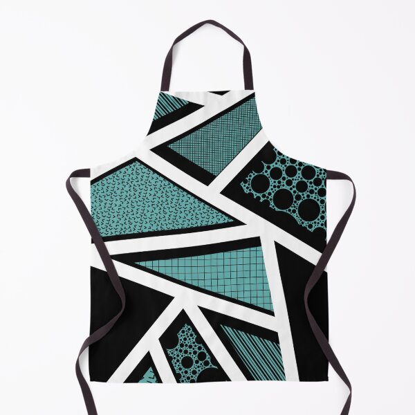 Item preview, Piranha | Green / Teal Abstract / Geometric Digital Art designed and sold by Deena K Design & Media.
