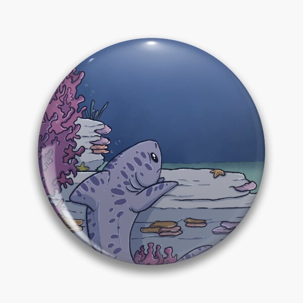 Item preview, Shy tigershark looking at the open sea designed and sold by dinosaphira99.