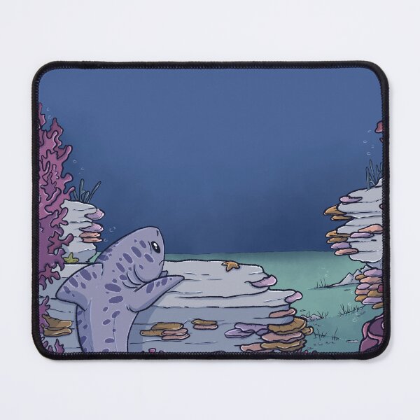 Item preview, Shy tigershark looking at the open sea designed and sold by dinosaphira99.