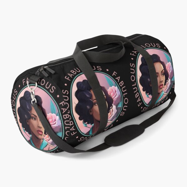 Item preview, Glam Woman Ebony Pink Fabulous Motivation Pink Roses  designed and sold by Melan Designs.