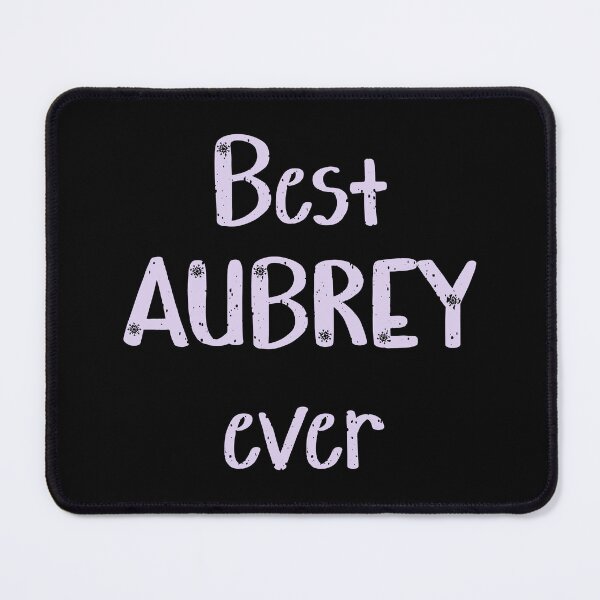 Item preview, Aubrey, name, Best AUBREY ever. Letters with snowflakes designed and sold by Cerulean-Shop.