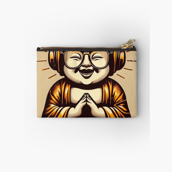 Item preview, Buddha wearing headphones designed and sold by Crisfloresarts.