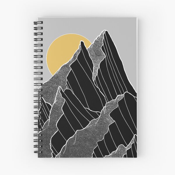 Item preview, The dark peaks under the golden sun designed and sold by Swadeillustrations.