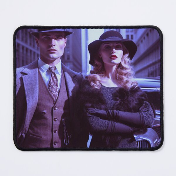 Item preview, 1930's Downtown Couple Old Times Photography designed and sold by TheDarkWardrobe.