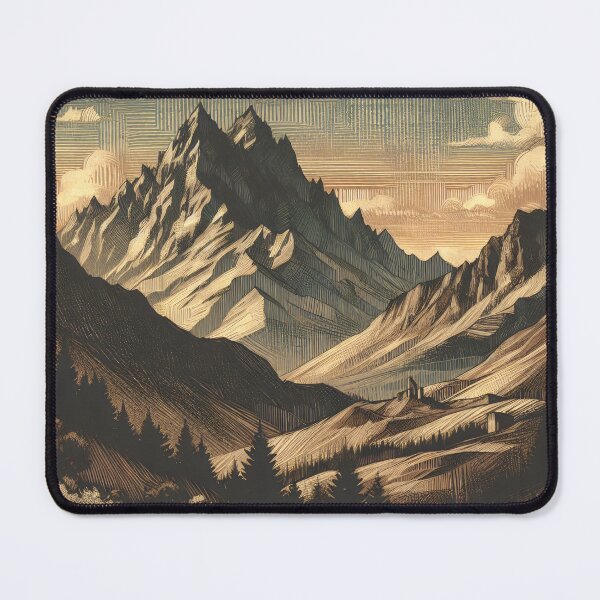 Item preview, Whispers of the Silent Peaks designed and sold by PictorialWhimsy.