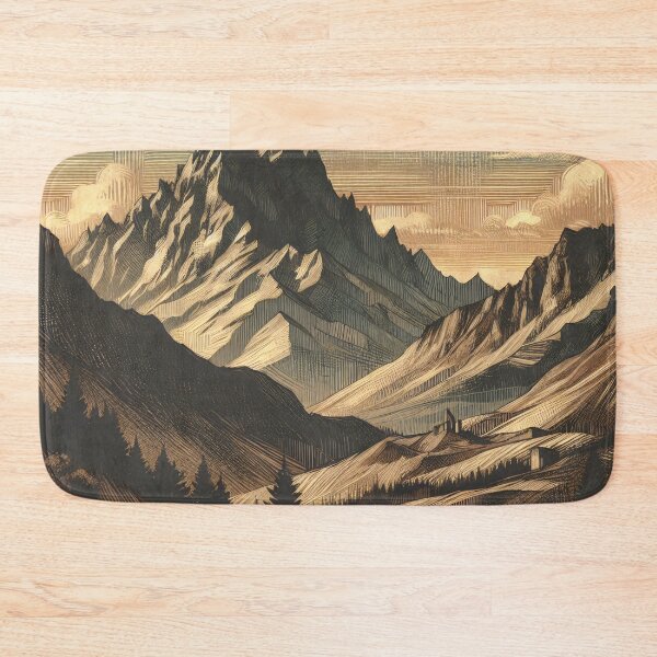 Item preview, Whispers of the Silent Peaks designed and sold by PictorialWhimsy.