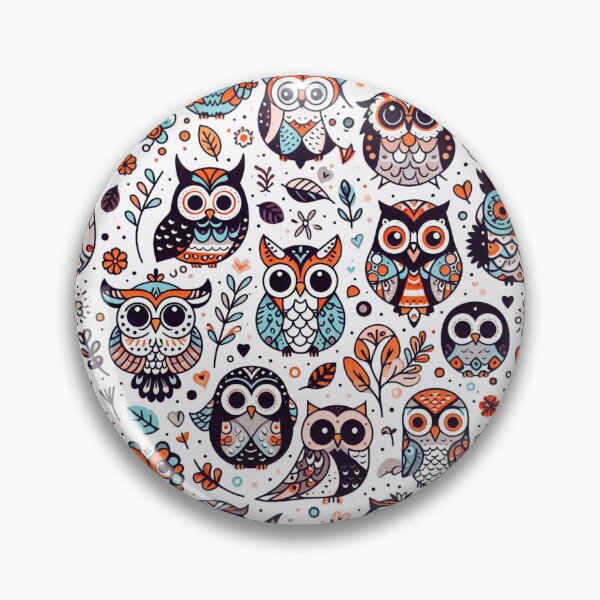 Item preview, Pattern n.8 Cute Little owls designed and sold by reimaige.