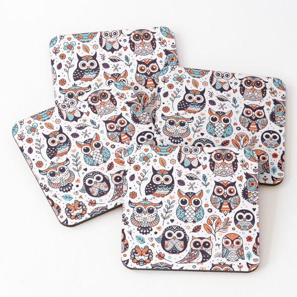 Item preview, Pattern n.8 Cute Little owls designed and sold by reimaige.