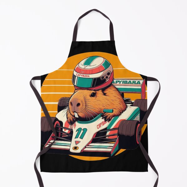 Item preview, Capybara Grand Prix: Racing Furry F1 Champion designed and sold by Paubiz.