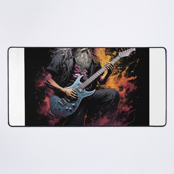 Item preview, cool old man playing guitar designed and sold by artyficial-.