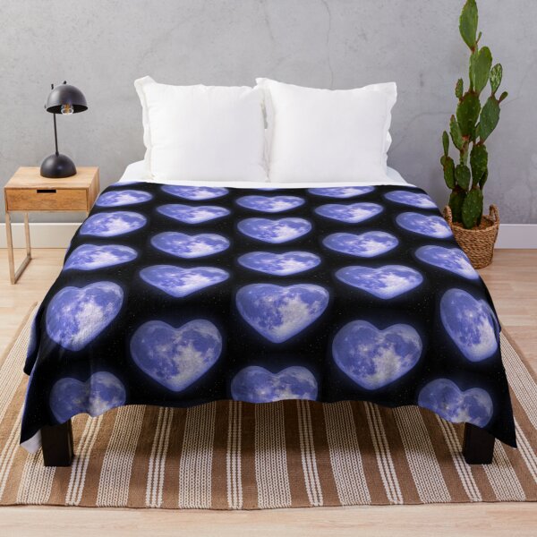 Item preview, Blue cute full moon heart cyber core aesthetic  designed and sold by Kayochine.