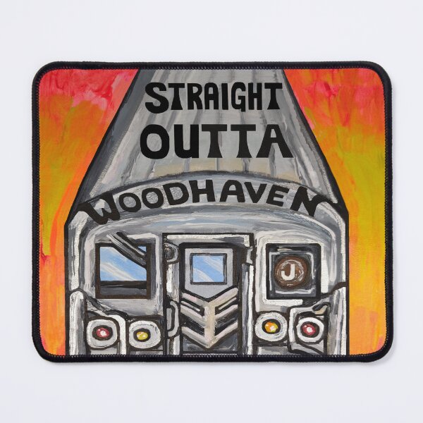 Item preview, Straight Outta Woodhaven J Train designed and sold by Deborah Camp.