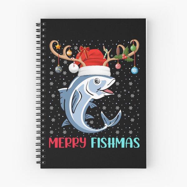 Item preview,  Merry Fishmas Santa Hat Christmas Vibes  designed and sold by Smix Pixels.