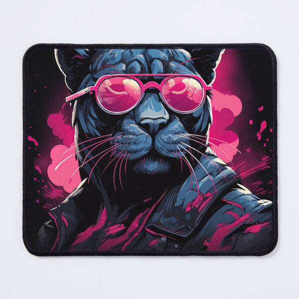 Item preview, cool pink sunglasses leopard designed and sold by artyficial-.