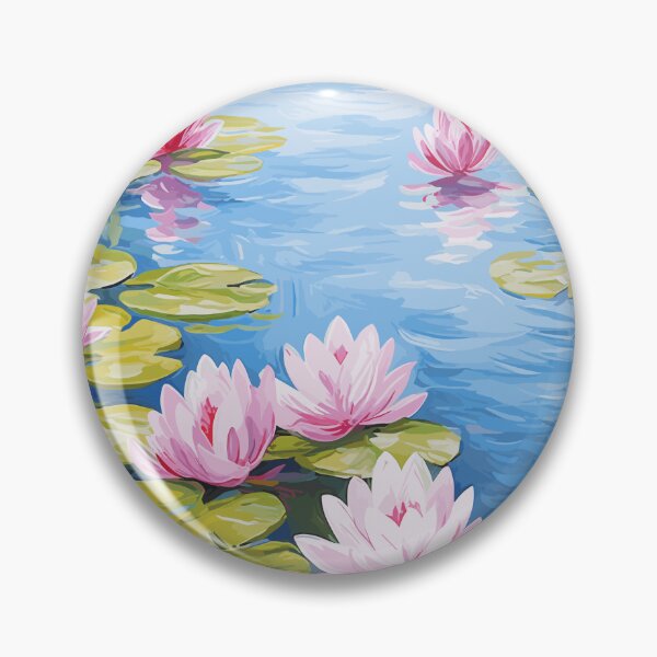 Artikelvorschau, Monet's Muse: Water Lilies Collection – Wearable Art for Timeless Elegance entworfen und verkauft von digitalvintage.