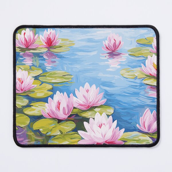 Item preview, Monet's Muse: Water Lilies Collection – Wearable Art for Timeless Elegance designed and sold by digitalvintage.