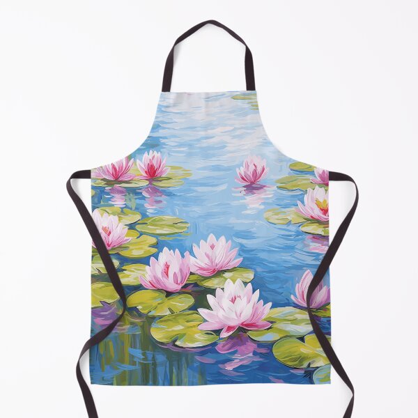 Artikelvorschau, Monet's Muse: Water Lilies Collection – Wearable Art for Timeless Elegance entworfen und verkauft von digitalvintage.
