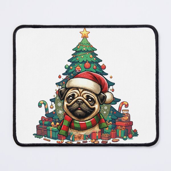 Item preview, Christmas pug puppy designed and sold by netrok.