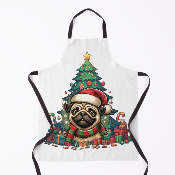 Item preview, Christmas pug puppy designed and sold by netrok.