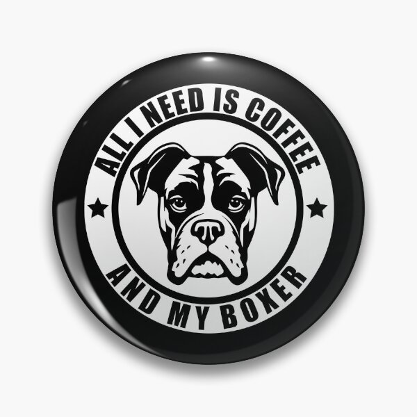 Item preview, all i need is coffee and my boxer dog designed and sold by teeshop87.
